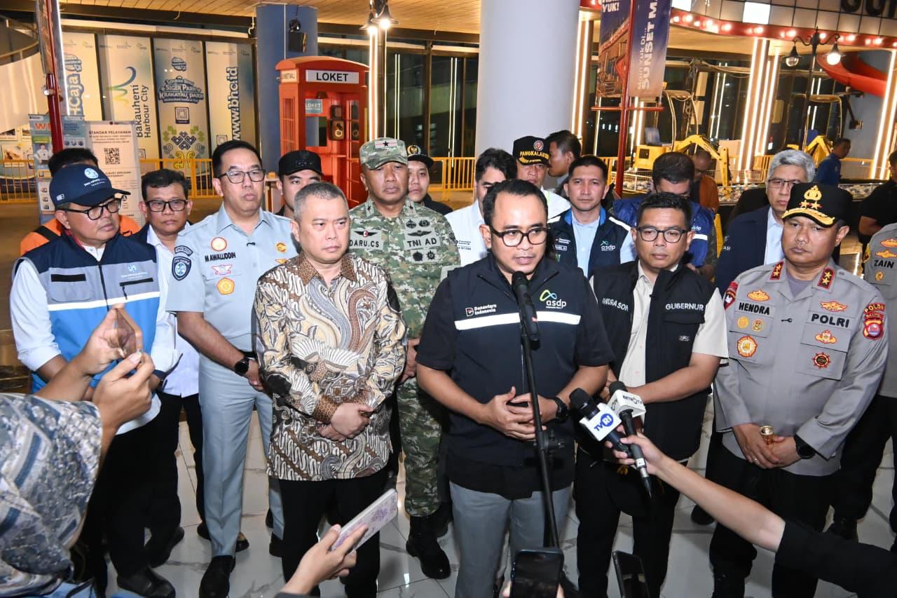 Sinergi Kemenhub dan Jasa Raharja Pastikan Pemenuhan Hak Penumpang KMP Batumandi Berjalan Optimal